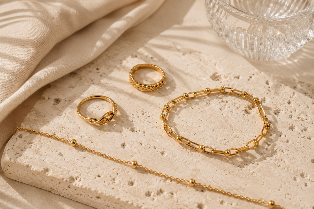 Bijoux en acier inoxydable hypoallergéniques – bracelets, colliers et bagues Bijoux Incandescence