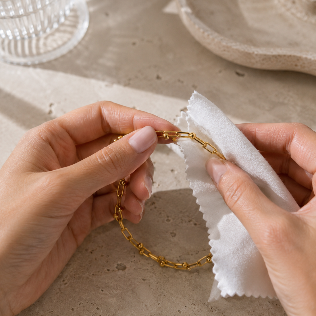 Entretien bijoux en acier inoxydable – conseils pour préserver l'éclat de vos bijoux Bijoux Incandescence